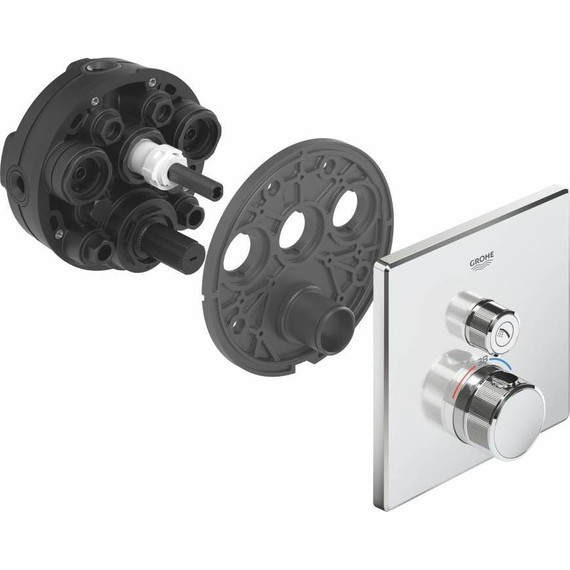 Смеситель для душа с термостатом Grohe Grohtherm SmartControl 29123000 - фото 4