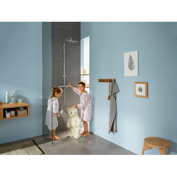 Душевая стойка с термостатом Hansgrohe Croma E Showerpipe 280 1jet 27630000 - фото, картинка 2 Душевая стойка с термостатом Hansgrohe Croma E Showerpipe 280 1jet 27630000 - фото 2