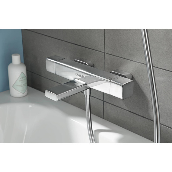 Смеситель для ванны с термостатом Hansgrohe Ecostat E 15774000 - фото, картинка 3 Смеситель для ванны с термостатом Hansgrohe Ecostat E 15774000 - фото 3