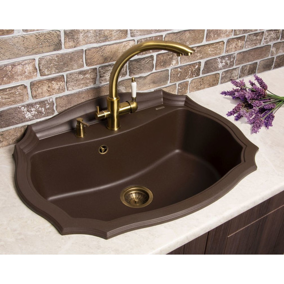 Смеситель для кухни Florentina Шале 333.28H.2113.710, золото - фото 2