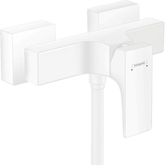 Смеситель для душа Hansgrohe Metropol 32560700, белый - фото 