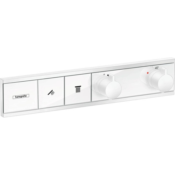 Смеситель для душа с термостатом Hansgrohe RainSelect 15380700, белый - фото 