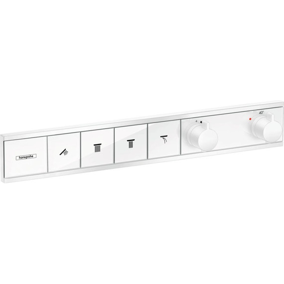 Смеситель для душа с термостатом Hansgrohe RainSelect 15382700, белый - фото 