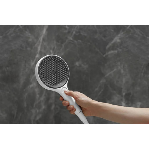 Душевой гарнитур Hansgrohe Rainfinity 130 3jet 160 cm 26851700, белый матовый - фото 2