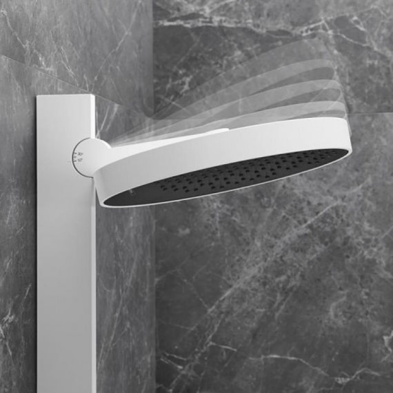 Душевая система Hansgrohe Rainfinity Showerpipe 360 1jet 26842700, белый - фото 6