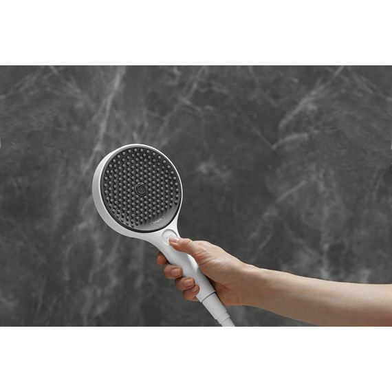 Ручной душ Hansgrohe Rainfinity 130 3jet 26864700, белый - фото 6