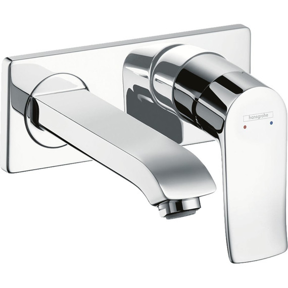 Смеситель для раковины настенный Hansgrohe Metris 31085000 - фото 