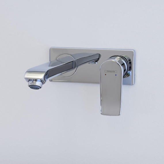 Смеситель для раковины настенный Hansgrohe Metris 31085000 - фото 4