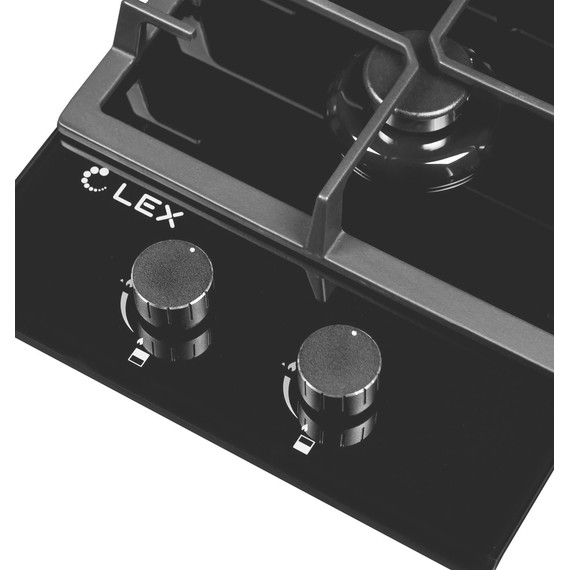 Газовая варочная поверхность Lex GVG 321 BL CHAO000175, Domino - фото 4