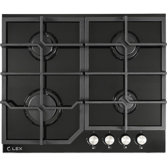 Газовая варочная поверхность Lex GVG 642 BL CHAO000318 - фото 