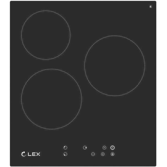 Электрическая варочная поверхность Lex EVH 430 BL CHYO000185 - фото 