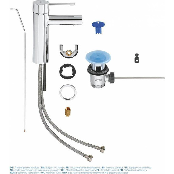 Смеситель для раковины Grohe Essence New 32898001 - фото 2