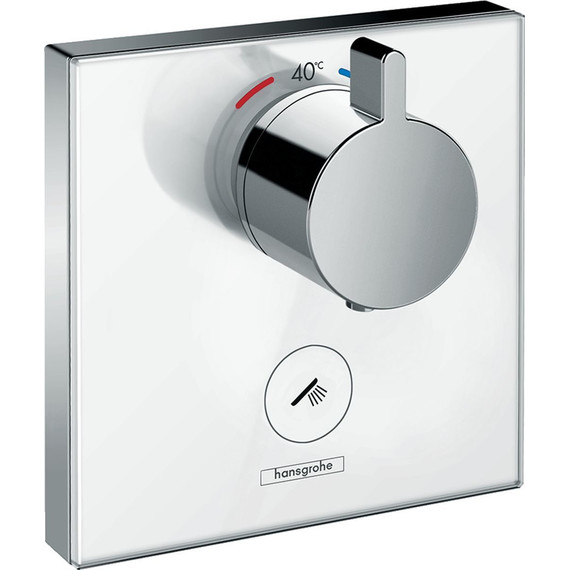 Термостат для душа Hansgrohe ShowerSelect Highflow 15735400, белый/хром - фото 