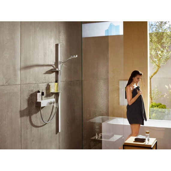 Смеситель для душа с термостатом Hansgrohe ShowerTablet 350 13102400, белый/хром - фото 2