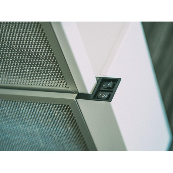 Вытяжка Lex Hubble G 600 White CHAT000035 (белое стекло) - фото 4