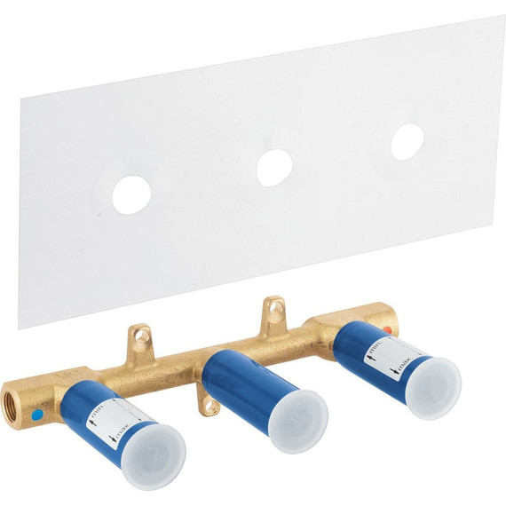 Скрытая часть для однорычажного смесителя на 3 отверстия Grohe Non Rapido Classic 29025002 - фото 4