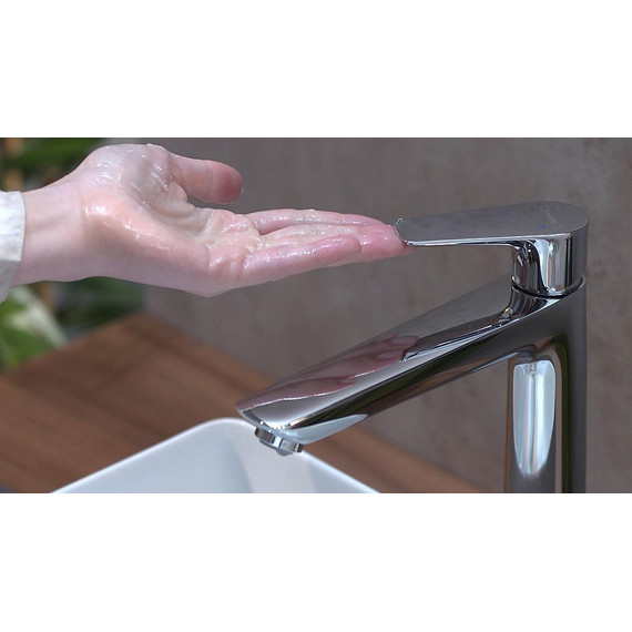 Смеситель для раковины высокий Hansgrohe Talis E 240 71716000 - фото, картинка 3 Смеситель для раковины высокий Hansgrohe Talis E 240 71716000 - фото 3