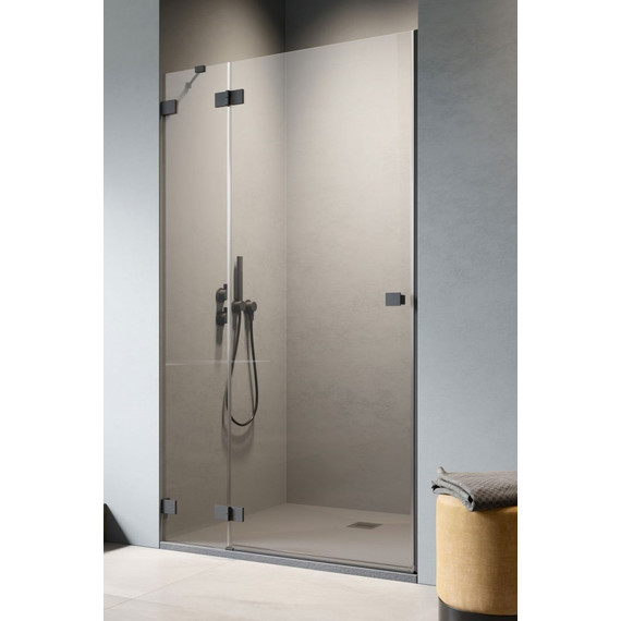 Душевая дверь Radaway Essenza Pro Black DWJ 90 см 10099090-54-01L, черный/прозрачное - фото 