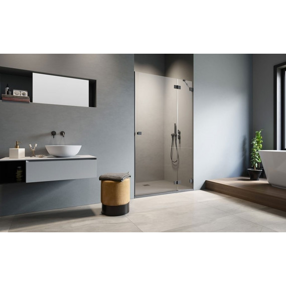 Душевая дверь Radaway Essenza Pro Black DWJ 80 см 10099080-54-01R, черный/прозрачное - фото 2