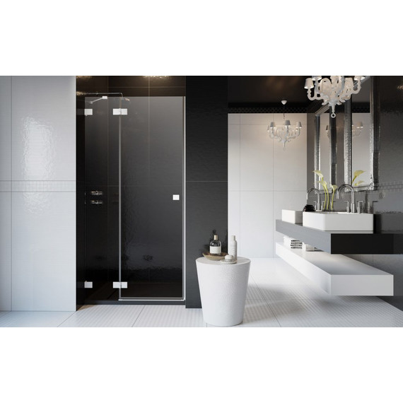 Душевая дверь Radaway Essenza Pro White DWJ 130 см 10099130-04-01L, белый/прозрачное - фото 2