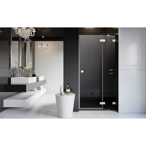 Душевая дверь Radaway Essenza Pro White DWJ 80 см 10099080-04-01R, белый/прозрачное - фото 2