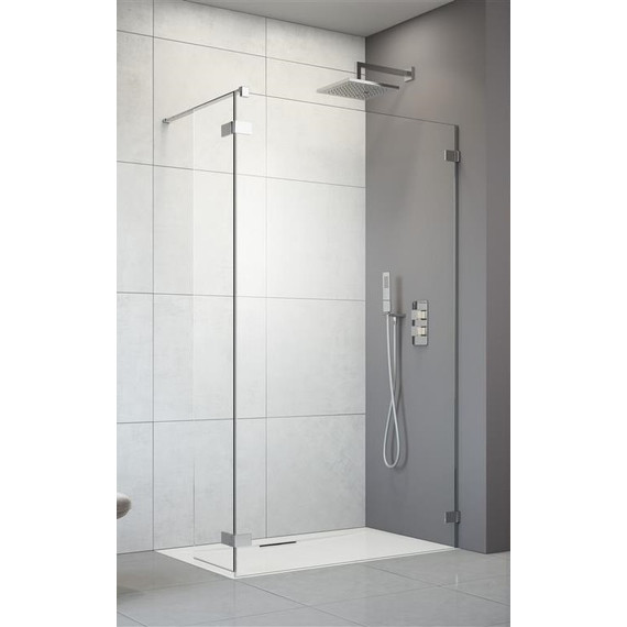 Душевая перегородка Radaway Arta Walk-in 130х200 см R (стекло 8 мм), хром/прозрачное - фото 