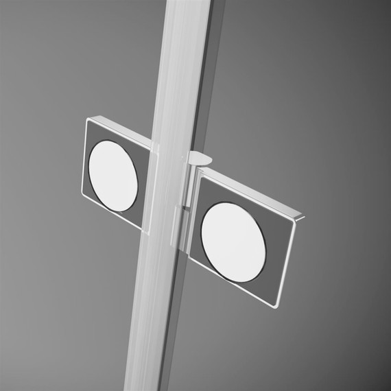 Душевая перегородка Radaway Arta Walk-in 100х200 см R (стекло 8 мм), хром/прозрачное - фото 3