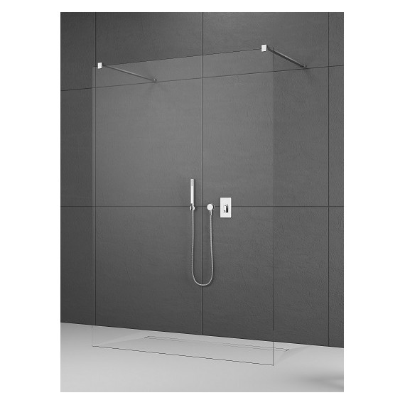 Душевая перегородка Radaway Modo X I 130х200 см 388334-01-01 (стекло 10 мм), хром/прозрачное - фото 