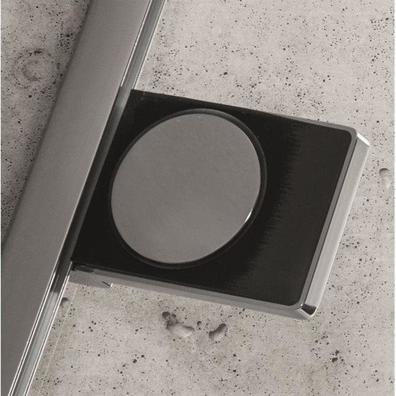 Душевая перегородка Radaway Euphoria Walk-in V 90х200 см 383111-01-01 (стекло 8 мм) , хром/прозрачное - фото 5