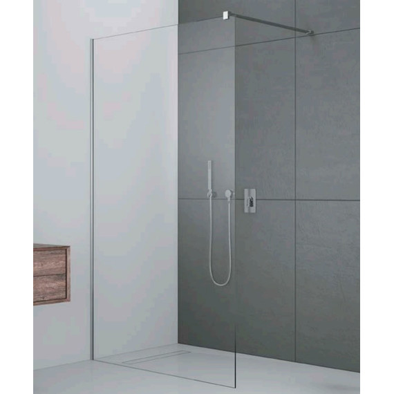 Душевая перегородка Radaway Modo X II 100х200 см 389304-01-01 (стекло 10 мм), хром/прозрачное - фото 
