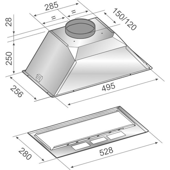 Вытяжка Zigmund & Shtain K 376.51 S - фото 2