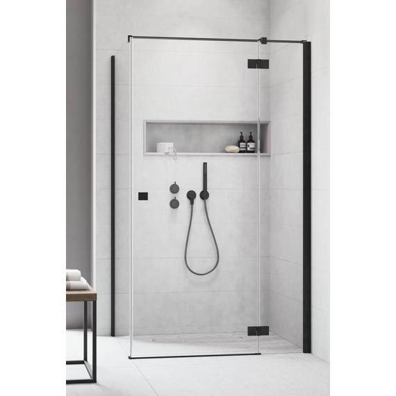 Душевое ограждение Radaway Essenza New Black KDJ 120х80 см R, черный/прозрачное - фото 