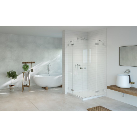 Душевое ограждение Radaway Essenza Pro KDD 100х100 см, хром/прозрачное - фото 2