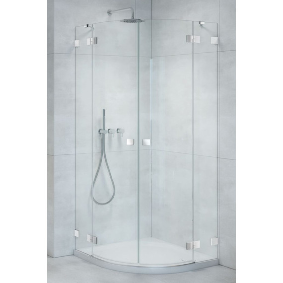 Душевое ограждение Radaway Essenza Pro PDD 80х80 см, хром/прозрачное - фото 