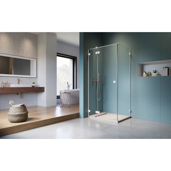 Душевое ограждение Radaway Essenza Pro White KDJ 100х100 см L, белый/прозрачное - фото 4