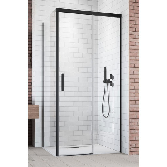 Душевое ограждение Radaway Idea Black KDJ 120х80 см R, черный/прозрачное - фото 