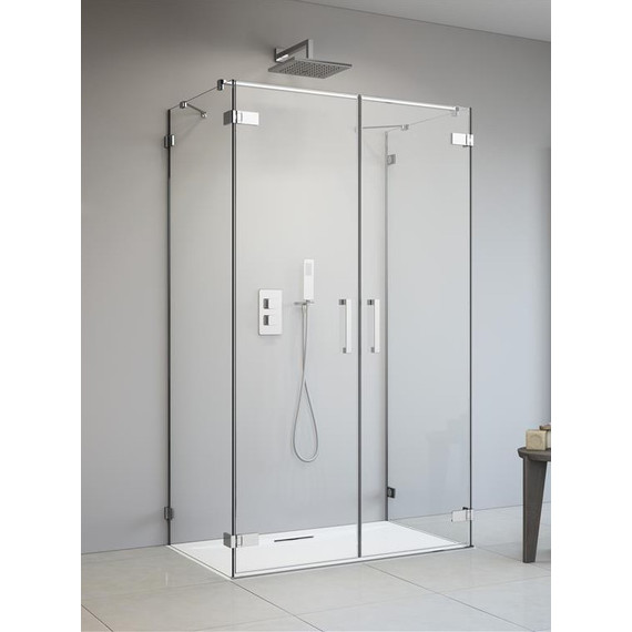 Душевое ограждение Radaway Arta DWD+2S 100х75 см (стекло 8 мм), хром/прозрачное - фото 