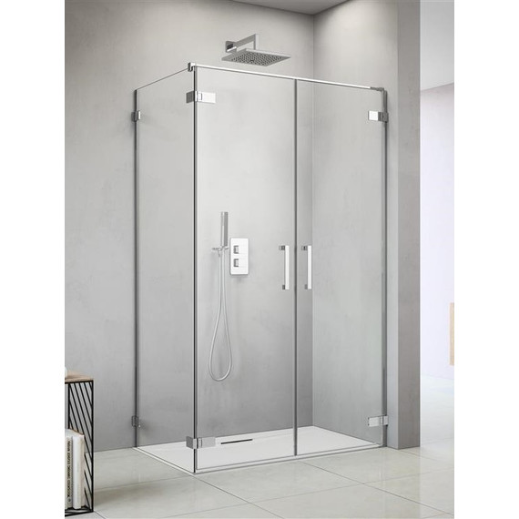 Душевое ограждение Radaway Arta DWD+S 100х80 см R (стекло 8 мм), хром/прозрачное - фото 