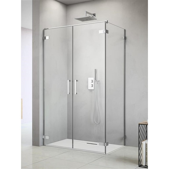 Душевое ограждение Radaway Arta DWD+S 90х90 см L (стекло 8 мм), хром/прозрачное - фото 