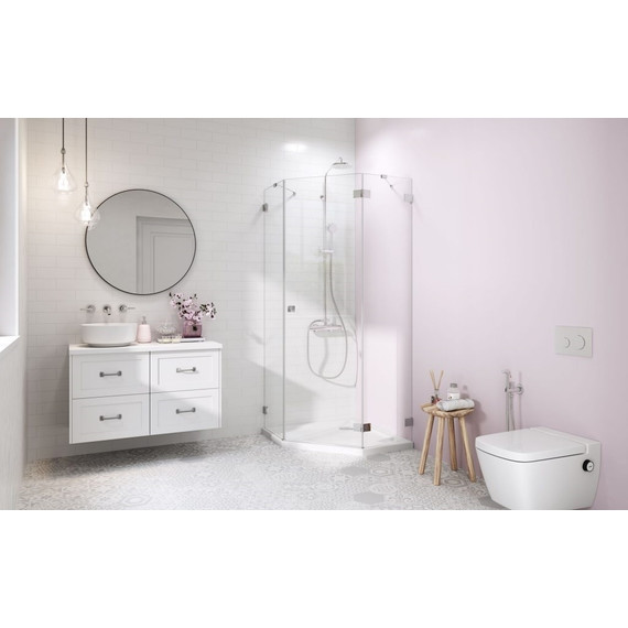 Душевое ограждение Radaway Essenza Pro PTJ 100х80 см R, хром/прозрачное - фото 2