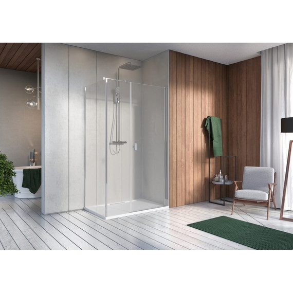 Душевое ограждение Radaway Nes KDS I + S3 100х80 см R, хром/прозрачное - фото 2