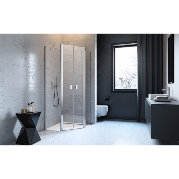 Душевое ограждение Radaway Nes PTD 80х80 см, хром/прозрачное - фото 2