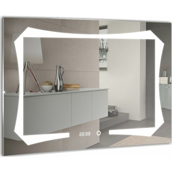 Зеркало Azario Otto Led 80 см - фото 2