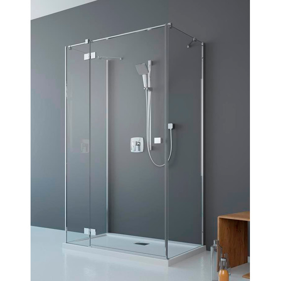 Душевое ограждение Radaway Essenza New KDJ+S 90х90 см L, хром/прозрачное - фото 