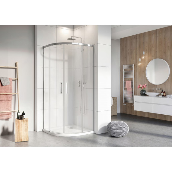 Душевое ограждение Radaway Idea PDD 90х80 см, хром/прозрачное - фото 2