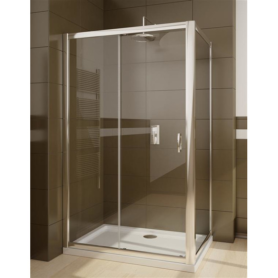 Душевое ограждение Radaway Premium Plus DWJ+S 120х100 см, хром/прозрачное - фото 