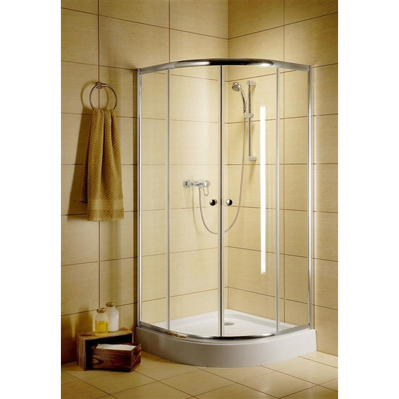 Душевое ограждение Radaway Classic A 90х90х185 см 30000-01-01, хром/прозрачное - фото 