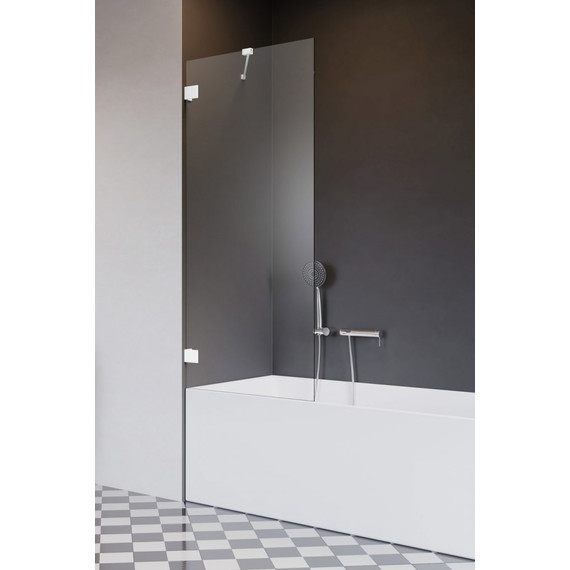 Шторка для ванны Radaway Essenza Pro White PNJ II 90 см 10101090-04-01, белый/прозрачное - фото 