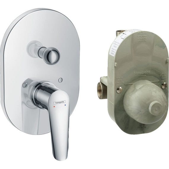 Смеситель для ванны Hansgrohe Logis E 71408000 - фото 