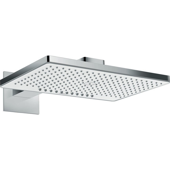 Верхний душ Hansgrohe Rainmaker Select 460 2jet 24005400, латунь/стекло, белый/хром - фото 